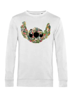 Disney Lilo & Stitch Stitch FloralFelpaWhite Donna Felpe H3A21J6RH-A11 7 Disney Lilo & Stitch Stitch FloralFelpaWhite Donna Felpe H3A21J6RH-A11 -Disney 6aa49bb353db4fd189d66803a72d7431