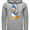 Disney Classics Unisex Traditional Donald HoodieFelpa Con CappuccioMelange Grey Uomo Maglieria E Felpe H3A210198-C11