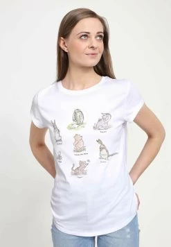 Disney Winnie The Pooh Winnie PosterT-Shirt Con StampaWhite Donna T-shirt E Top H3A2100II-A11 -Disney 70745e8be470417b92bc0e8bdfcf5ac7