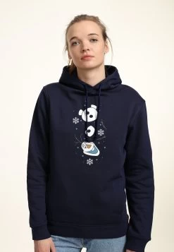 Disney Frozen Olaf Xmas SleeveFelpa Con CappuccioNavy Blue Donna Felpe H3A21J30W-K11 -Disney 70b3f3818dc74364bf7e72c1491c3d0d
