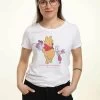 Disney Winnie The Pooh Friends ForeverT-Shirt Con StampaWhite Donna T-shirt E Top H3A21D2KU-A11