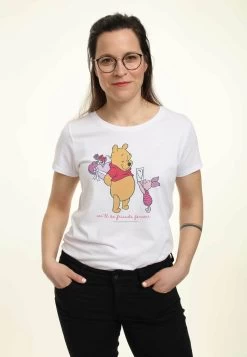Disney Winnie The Pooh Friends ForeverT-Shirt Con StampaWhite Donna T-shirt E Top H3A21D2KU-A11