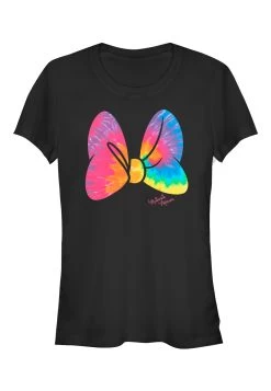Disney Mickey & Friends Tie Dye BowT-Shirt Con StampaBlack Donna T-shirt E Top H3A21DBBC-Q11