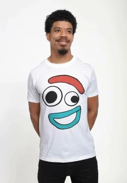 Disney Toy Story 4 Big Face Smiling Forky UnisexT-Shirt Con StampaWhite Uomo T-shirt E Polo H3A22O0GD-A11 -Disney 743781f9abd444ee8015f808f394cccd