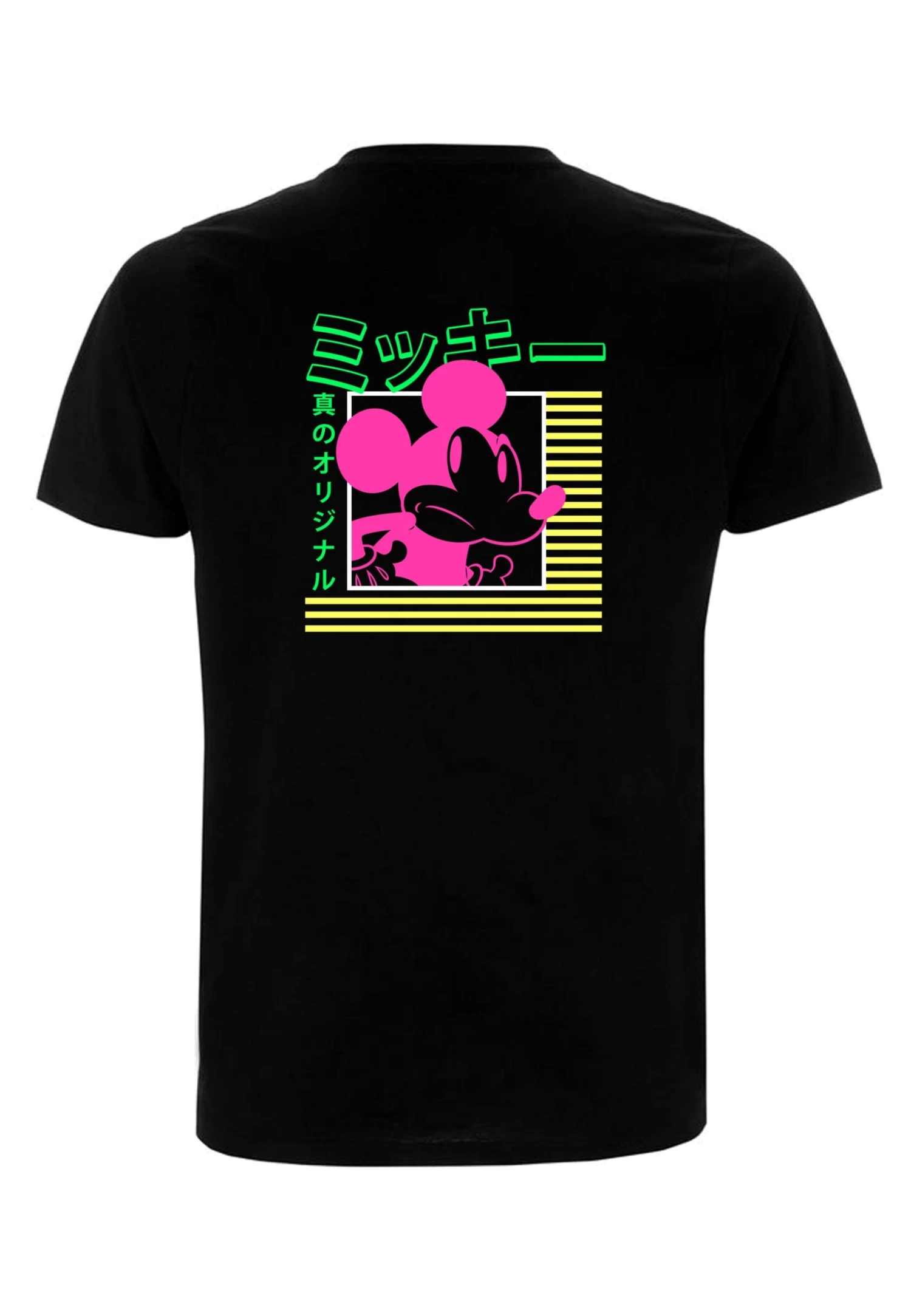 Disney Classic Mickey Kanji MickeyT-Shirt Con StampaBlack Uomo T-shirt E Polo H3A22O616-Q11 4 Disney Classic Mickey Kanji MickeyT-Shirt Con StampaBlack Uomo T-shirt E Polo H3A22O616-Q11 - immagine 4