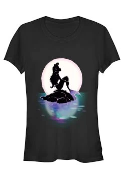 Disney The Little Mermaid Sunset ArielT-Shirt Con StampaBlack Donna T-shirt E Top H3A21DBC4-Q11