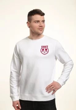 Disney Mickey Classic Japan BadgeFelpaWhite Uomo Maglieria E Felpe H3A22S6AN-A11 -Disney 89e75a1792ab4887b8220e01bea227ad