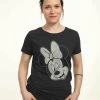 Disney Mickey Classic Minnie WinkT-Shirt Con StampaBlack Donna T-shirt E Top H3A21D37S-Q11