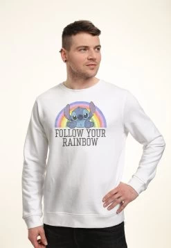 Disney Lilo & Stitch Stitch RainbowFelpaWhite Uomo Maglieria E Felpe H3A22S562-A11 -Disney 8cb66761153144cca2d62f3cbfcf10f0