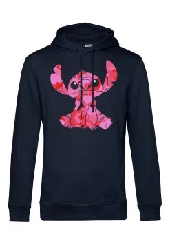Disney Lilo Stitch Stitch Heart Fill - Felpa Con Cappuccio - Navy Blue -Disney 8ccbe2557c364a8cb1c98117298f580e