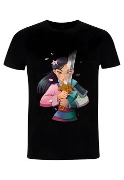 Disney Mulan Anime MulanT-Shirt Con StampaBlack Uomo T-shirt E Polo H3A21034Y-Q11