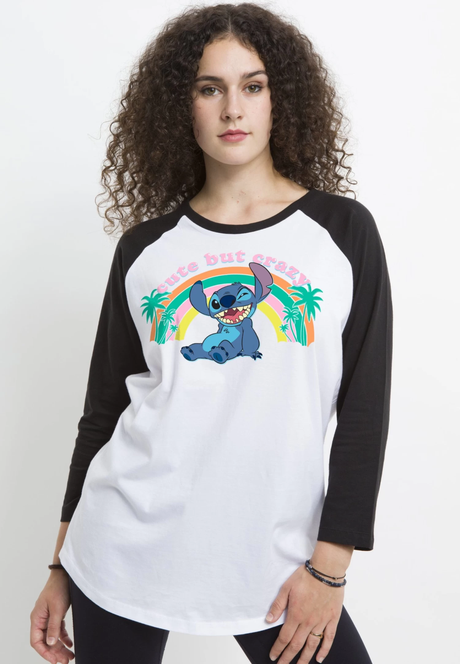 Disney Lilo & Stitch Kawaii StitchMaglietta A Manica LungaWhite Black Donna T-shirt E Top H3A21DBDE-A11 1 Disney Lilo & Stitch Kawaii StitchMaglietta A Manica LungaWhite Black Donna T-shirt E Top H3A21DBDE-A11