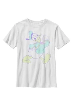Disney Mickey Classic Neon DonaldT-Shirt Con StampaWhite Bambini T-shirt & Top H3A26G00Z-A11