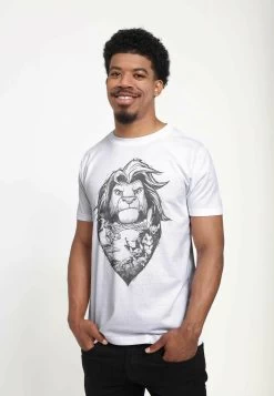Disney The Lion King The Lino King UnisexT-Shirt Con StampaWhite Uomo T-shirt E Polo H3A22O05T-A11 -Disney 971791ce8c2d4e3198ec9f61aeb71cfe