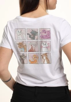 Mickey And Friends Disney KittiesT-Shirt Con StampaWhite Donna T-shirt E Top H3A21DBFR-A11 -Disney 989f3d228b5e460ab1fd35904441cf43