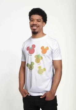 Disney Mickey Classic Assorted Fruit UnisexT-Shirt Con StampaWhite Uomo T-shirt E Polo H3A22O0E0-A11 -Disney 9b14063324244a4dbe6c228032d85641