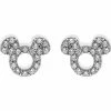 Disney ZirkoniaOrecchiniSilber Bambini Orologi & Gioielli D4G53G02B-D11