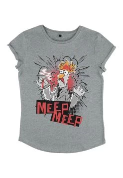 Disney Muppets Beaker MeepT-Shirt Con StampaMelange Grey Donna T-shirt E Top H3A21D0Z2-C11 -Disney 9d5226e645e5431c98d0b548ac05c429