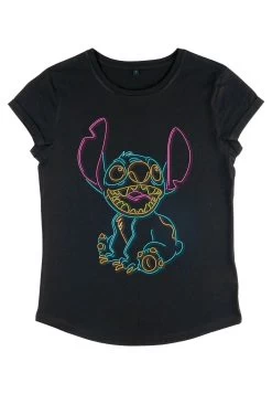 Disney Lilo & Stitch Neon StitchT-Shirt Con StampaBlack Donna T-shirt E Top H3A21D05R-Q11 -Disney 9d8d5d7ef4de4318b36efe7a66ba9b1c