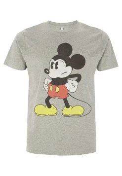 Disney Classic Mickey Mightiest MouseT-Shirt Con StampaMelange Grey Donna T-shirt E Top H3A21D5UW-C11