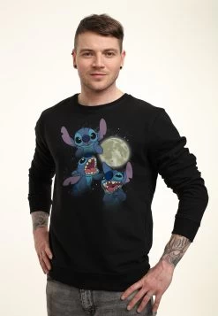 Disney Lilo & Stitch Three Stitch MoonFelpaBlack Uomo Maglieria E Felpe H3A22S7DH-Q11 -Disney a23b7c92039b48068d4df4e712bb515c