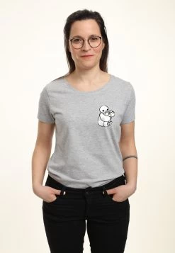 Disney Big Hero 6 Movie Baymax KittyT-Shirt Con StampaHeather Grey Donna T-shirt E Top H3A21D8V1-C11 -Disney a486e8d519b04237958a0e542f7b98da