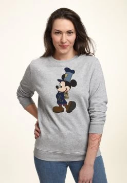 Disney Classic Mickey Mickey SteampunkFelpaHeather Grey Donna Felpe H3A21J6Z1-C11