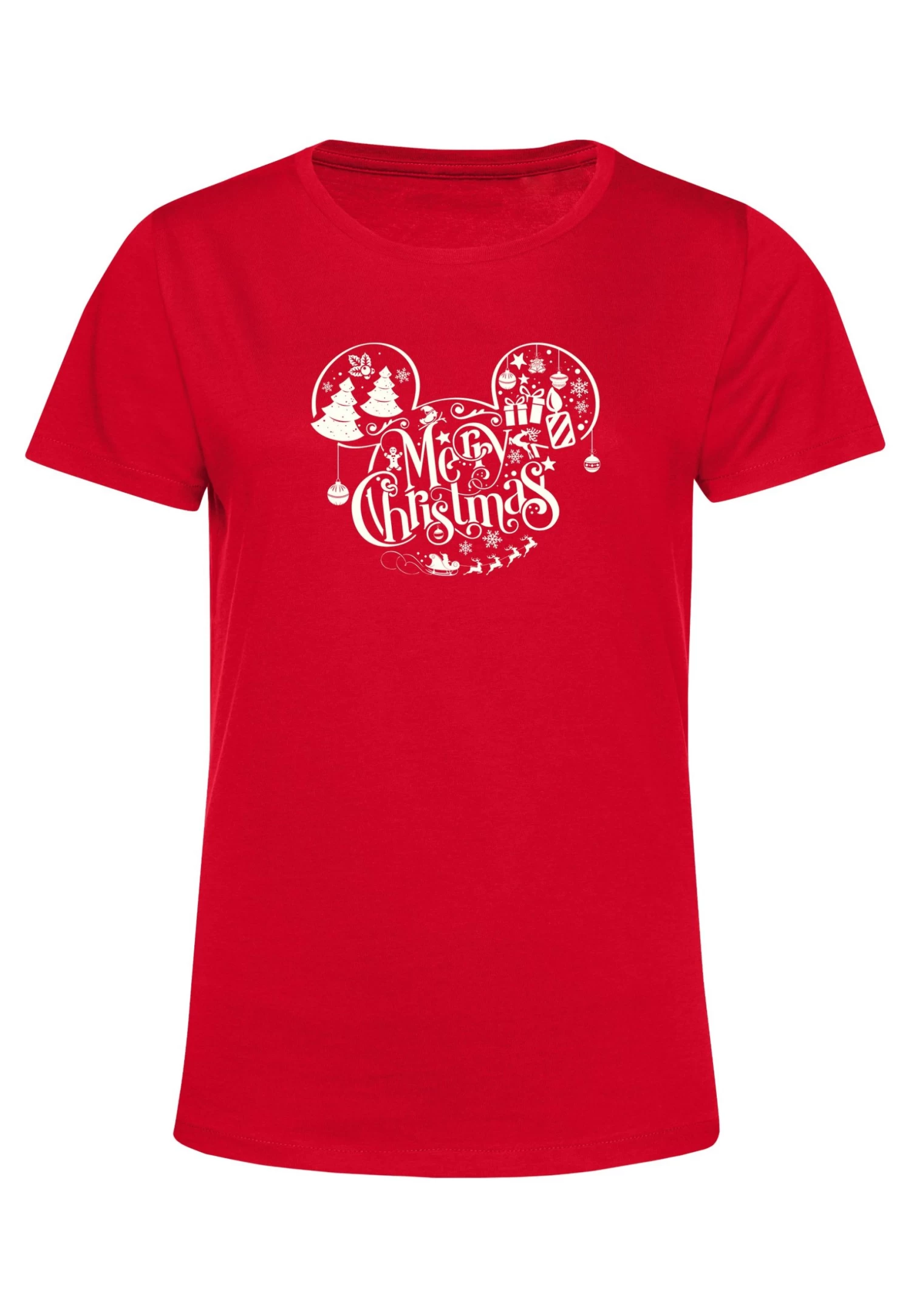 Disney Mickey & Friends Holiday EarsT-Shirt Con StampaRed Donna T-shirt E Top H3A21DAF6-G11 5 Disney Mickey & Friends Holiday EarsT-Shirt Con StampaRed Donna T-shirt E Top H3A21DAF6-G11 - immagine 5