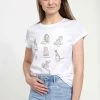 Disney Winnie The Pooh Winnie PosterT-Shirt Con StampaWhite Donna T-shirt E Top H3A2100II-A11