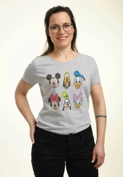 Disney Classic Mickey Always Trending StackT-Shirt Con StampaHeather Grey Donna T-shirt E Top H3A21D1QS-C11 -Disney adf59c4e4d7b4bbdb4b11ab36a2cd26c