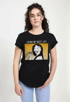 Disney Mulan Mulan Meme - T-Shirt Con Stampa - Black
