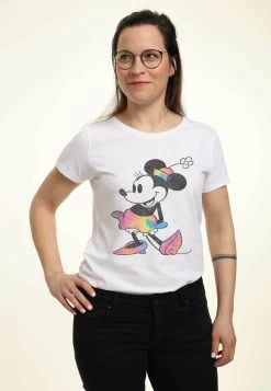 Disney Mickey Classic Dye MinnieT-Shirt Con StampaWhite Donna T-shirt E Top H3A21D3AD-A11 -Disney b2ed0bee26284e058e6b9f0809d4cf7c