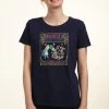 Disney Alice In Wonderland Dis Mad Hatter TeaDsax03JmscT-Shirt Con StampaNavy Blue Donna T-shirt E Top H3A21D6J8-K11