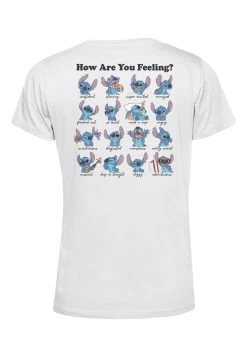 Disney Lilo & Stitch Stitch MoodsT-Shirt Con StampaWhite Donna T-shirt E Top H3A21DBGB-A11 7 Disney Lilo & Stitch Stitch MoodsT-Shirt Con StampaWhite Donna T-shirt E Top H3A21DBGB-A11 -Disney b4dee3492fe0431a9e929d406e7835b6