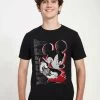 Disney Mickey Mouse Mickey Gamer UnisexT-Shirt Con StampaBlack Uomo T-shirt E Polo H3A21027F-Q11