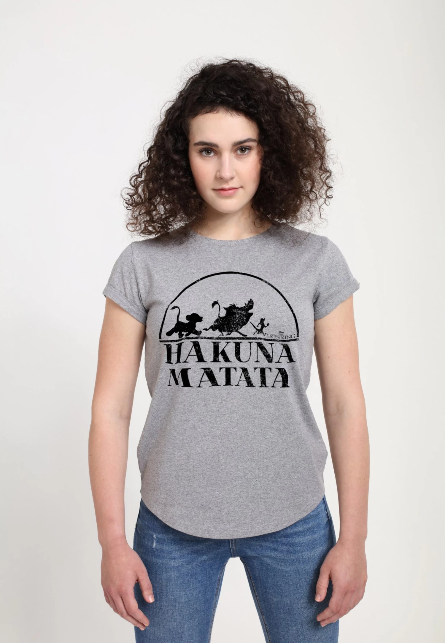 Disney The Lion King SerifT-Shirt Con StampaMelange Grey Donna T-shirt E Top H3A21DAY3-C11 1 Disney The Lion King SerifT-Shirt Con StampaMelange Grey Donna T-shirt E Top H3A21DAY3-C11