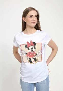 Disney Classic Mickey Chinese MinnieT-Shirt Con StampaWhite Donna T-shirt E Top H3A21D077-A11 -Disney bbecda240f8a49b39feac0100898d873