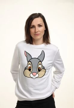 Disney Bambi Thumper Big Face - Felpa - White