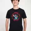 Disney Lilo & Stitch Pizza T-Shirt Con StampaBlack Uomo T-shirt E Polo H3A22O0Z7-Q11