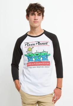 Disney Toy Story 1-3 Pizza Planet SurfMaglietta A Manica LungaWhite Black Uomo T-shirt E Polo H3A22O5SF-A11 -Disney c2e9f66830a94d53a0406cd8a52516f4
