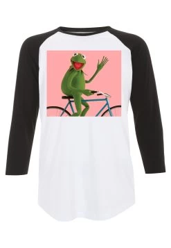 Disney Muppets Biking KermitMaglietta A Manica LungaWhite Black Uomo T-shirt E Polo H3A22O5S3-A11 -Disney c45190bbf991455d9e176ddecda76b98