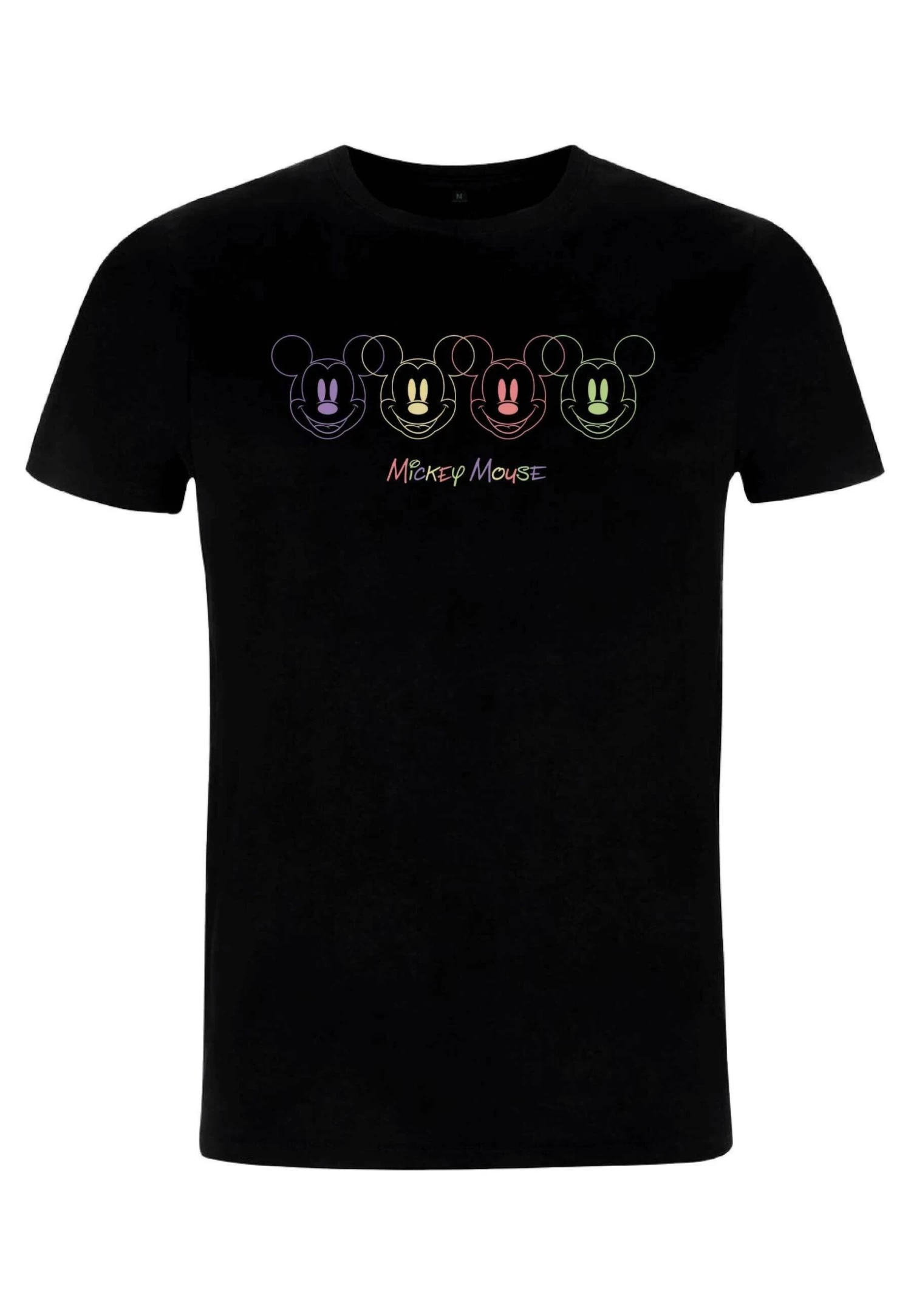 Disney Classic Mickey Neon FacesT-Shirt Con StampaBlack Donna T-shirt E Top H3A21D5F7-Q11 1 Disney Classic Mickey Neon FacesT-Shirt Con StampaBlack Donna T-shirt E Top H3A21D5F7-Q11