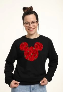 Disney Mickey Classic Mickey Mouse RosesFelpaBlack Donna Felpe H3A21J5MW-Q11 6 Disney Mickey Classic Mickey Mouse RosesFelpaBlack Donna Felpe H3A21J5MW-Q11 -Disney c58f061a1a98484da4b63a687e7339fd