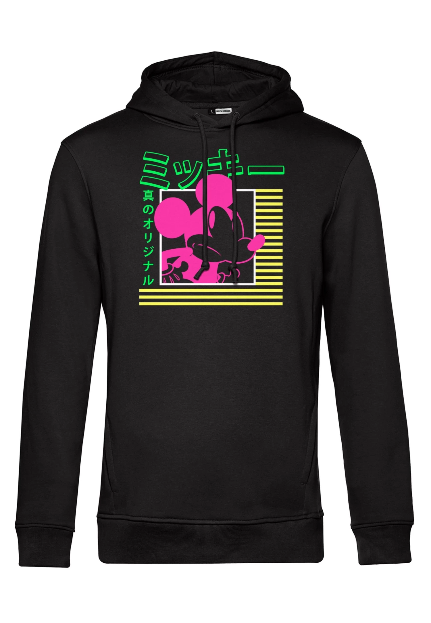 Disney Classic Mickey Kanji MickeyFelpa Con CappuccioBlack Uomo Maglieria E Felpe H3A22S0Y3-Q11 4 Disney Classic Mickey Kanji MickeyFelpa Con CappuccioBlack Uomo Maglieria E Felpe H3A22S0Y3-Q11 - immagine 4