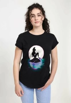 Disney The Little Mermaid Sunset ArielT-Shirt Con StampaBlack Donna T-shirt E Top H3A21D08F-Q11 -Disney ca730b0f09fa495e8512ec3b6043b78c