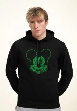 Disney Classic Mickey Micky ShamrocksFelpa Con CappuccioBlack Uomo Maglieria E Felpe H3A22S0O9-Q11 -Disney cbaecc32600b451580d7dde074734447