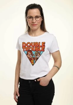 Disney Mickey Mouse And Friends Chip 'N Dale Buddy R - T-Shirt Con Stampa - White -Disney cbbd2606aa7e4a09b8ca49a4037f0857