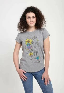Disney Tangled Rapunzel SketchT-Shirt Con StampaMelange Grey Donna T-shirt E Top H3A21D02T-C11 -Disney cc12f7e9ba5e48c0a17593a05029bae8