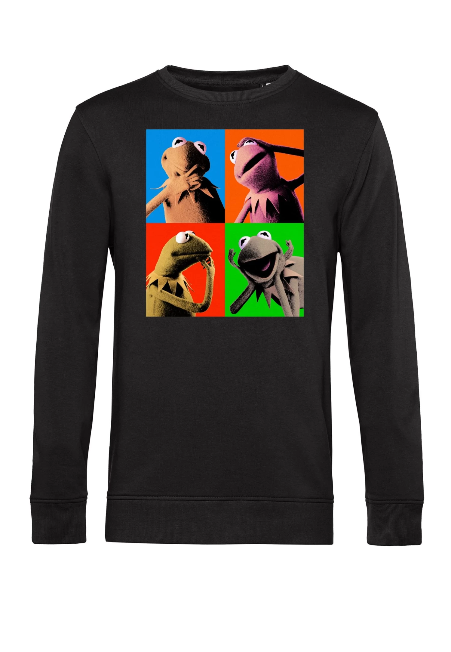 Disney Muppets Kermit PopFelpaBlack Uomo Maglieria E Felpe H3A22S7VL-T11 4 Disney Muppets Kermit PopFelpaBlack Uomo Maglieria E Felpe H3A22S7VL-T11 - immagine 4