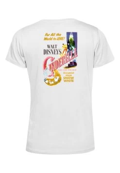 Disney Vintage Cinderella PosterT-Shirt Con StampaWhite Donna T-shirt E Top H3A21DBFM-A11 -Disney d0bf8b14ff1d4e91a3b3572d97aca9c1